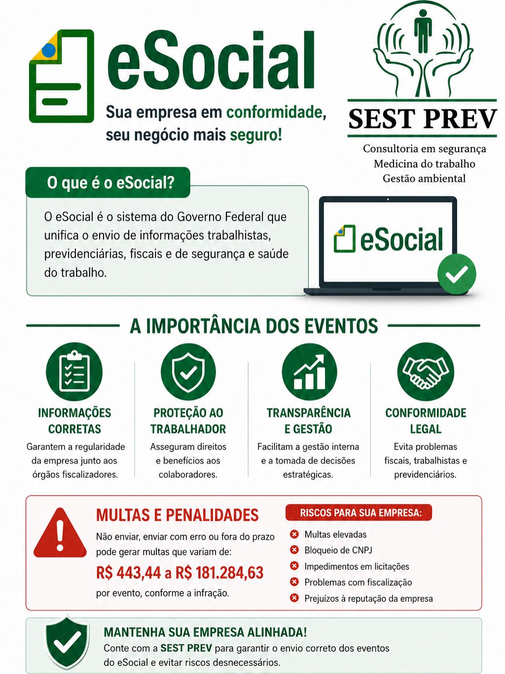 eSocial Saúde e Segurança do Trabalho